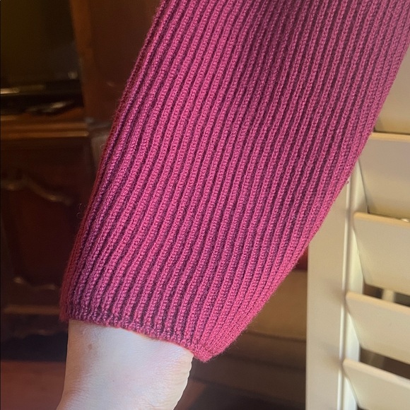 MICHAEL Michael Ribbed Merino Wool Sweater - Picture 4 of 4